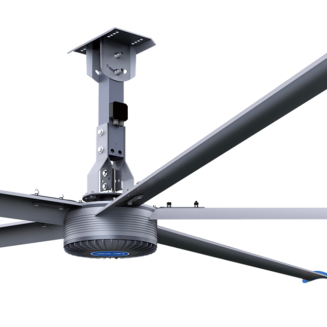 Large HVLS Fan, Industrial Fan, Cooling Fan, 24ft Ceiling Fan,warehouse